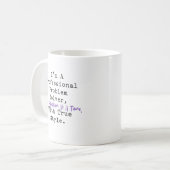 Mug Solveur de problèmes professionnels de style à une (Devant gauche)