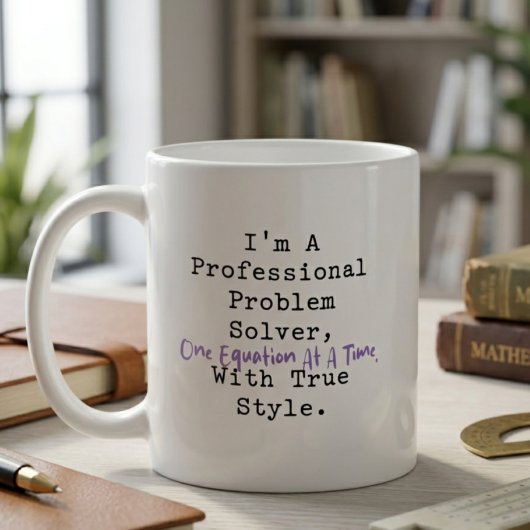 Mug Solveur de problèmes professionnels de style à une