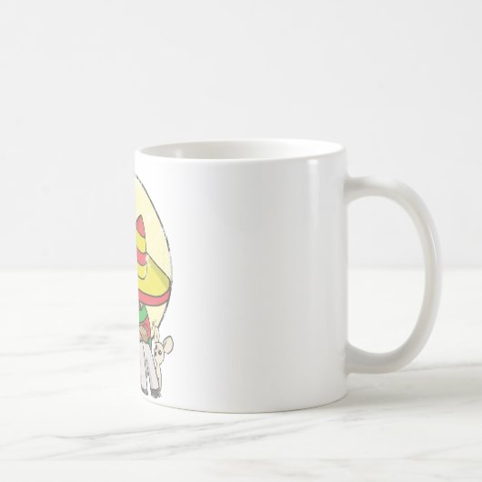 Mug sombrero de chibi affligé (Droite)