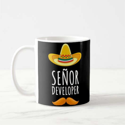 Mug Sombrero et Mustache (Gauche)