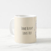 Mug Some Bunny Loves You Rabbits Hugging (Devant gauche)