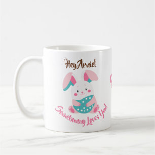 Mug Somebunny A Besoin De Café Cute Cadeau Pâques