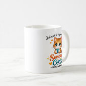 Mug Someone Cares (Not Me) Funny Cat Coworker (Devant droit)