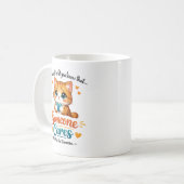 Mug Someone Cares (Not Me) Funny Cat Coworker (Devant gauche)