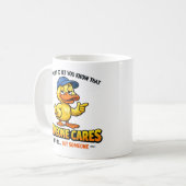Mug Someone Cares (Not Me) Funny duck Coworker (Devant gauche)