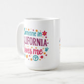 Mug Someone in California Loves Me Funny Gifts (Devant gauche)