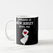 Mug Someone In New Jersey Loves Me - New Jersey Nj (Gauche)