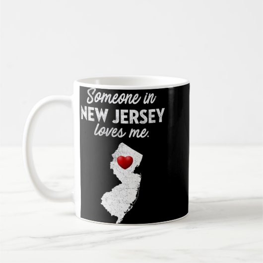 Mug Someone In New Jersey Loves Me - New Jersey Nj (Gauche)