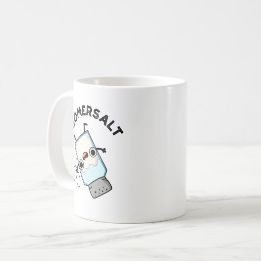 Mug Somersalt Funny Somersault Salt Pun (Devant gauche)