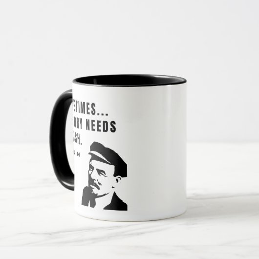 Mug Sometimes...history needs a push (Devant gauche)