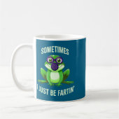 Mug Sometimes I Fartin Just Frog Mask Gas (Gauche)