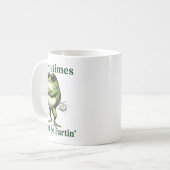 Mug Sometimes I Just Be Fartin' Frog Humor Men Woman  (Devant gauche)