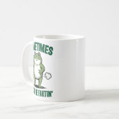 Mug Sometimes I Just Be Farting Frog Christmas Funny F (Devant gauche)