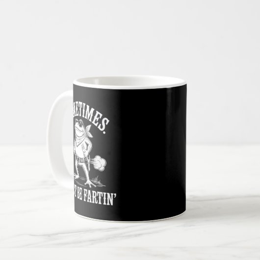 Mug Sometimes I Just Be Farting Funny Frog  (Devant gauche)