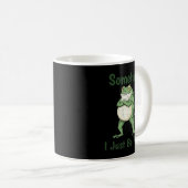 Mug Sometimes I Just Be Farting Funny Frog Meme Funny  (Devant droit)