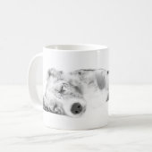 Mug Sommeil de border collie (Devant gauche)