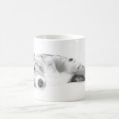 Mug Sommeil de border collie (Centre)