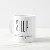 Mug Sommeil tu me manque (Devant gauche)
