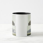 Mug Sommet du Cotopaxi (dessus), et l'éruption de Coto (Centre)