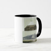 Mug Sommet du Cotopaxi (dessus), et l'éruption de Coto (Devant droit)