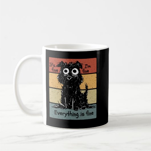Mug Son Beau Im Tout Est Beau Chien (Gauche)