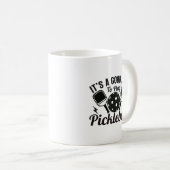 Mug Son Bon Jour Pour Jouer Au Pickleball (Devant droit)
