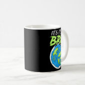 Mug Son Bro plat - Terre plate (Devant droit)