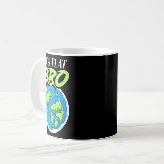 Mug Son Bro plat - Terre plate (Devant gauche)