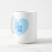 Mug Son cœur (Devant gauche)