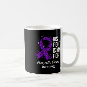 Mug Son Combat Est Mon Combat Conscience Du Cancer Pan