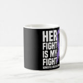 Mug Son Combat Est Mon Combat Contre La Violence Domes (Devant droit)