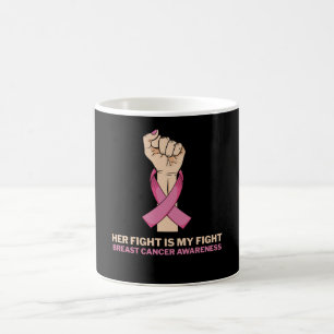 Mug Son combat est mon combat contre le cancer du sein