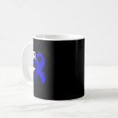 Mug Son combat est mon combat de sensibilisation à l'h (Devant gauche)