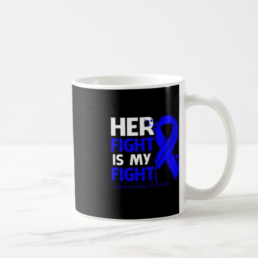 Mug Son combat est mon combat de sensibilisation à l'h (Droite)