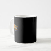 Mug Son Combat Est Mon Combat Leucémie Orange Ribbon L (Devant gauche)