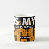 Mug Son combat est mon combat Leucémie Sensibilisation (Centre)
