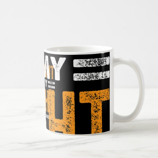Mug Son combat est mon combat Leucémie Sensibilisation (Droite)