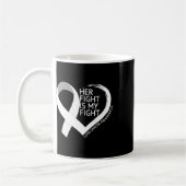 Mug Son combat est mon combat Mois de la sensibilisati (Gauche)