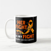 Mug Son combat est mon combat MS Multiple Sclerosis Aw (Gauche)