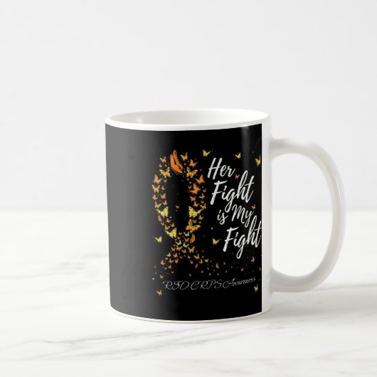 Mug Son Combat Est Mon Combat Rsd Crps Sensibilisation (Droite)