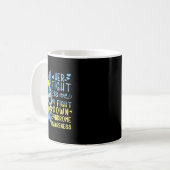 Mug Son Combat Est Mon Coût De Sensibilisation Au Synd (Devant gauche)