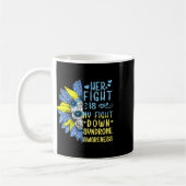 Mug Son Combat Est Mon Coût De Sensibilisation Au Synd (Gauche)