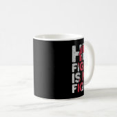 Mug Son combat est My Fight Brain Aneurysm Support (Devant droit)