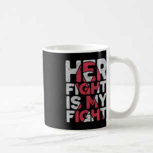Mug Son combat est My Fight Brain Aneurysm Support