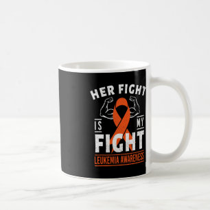Mug Son combat est My Fight Leukemia Cancer Awareness