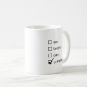 Mug Son Frère Papa Grand-père (Devant droit)