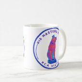 Mug Son Maître Voice Retro (Devant droit)
