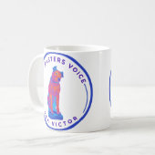 Mug Son Maître Voice Retro (Devant gauche)