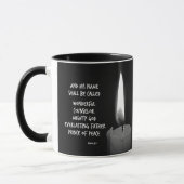 Mug Son nom sera Prince de la Paix Bible Verse (Gauche)