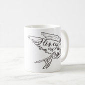 Mug Son oeil est sur le moineau (Devant droit)